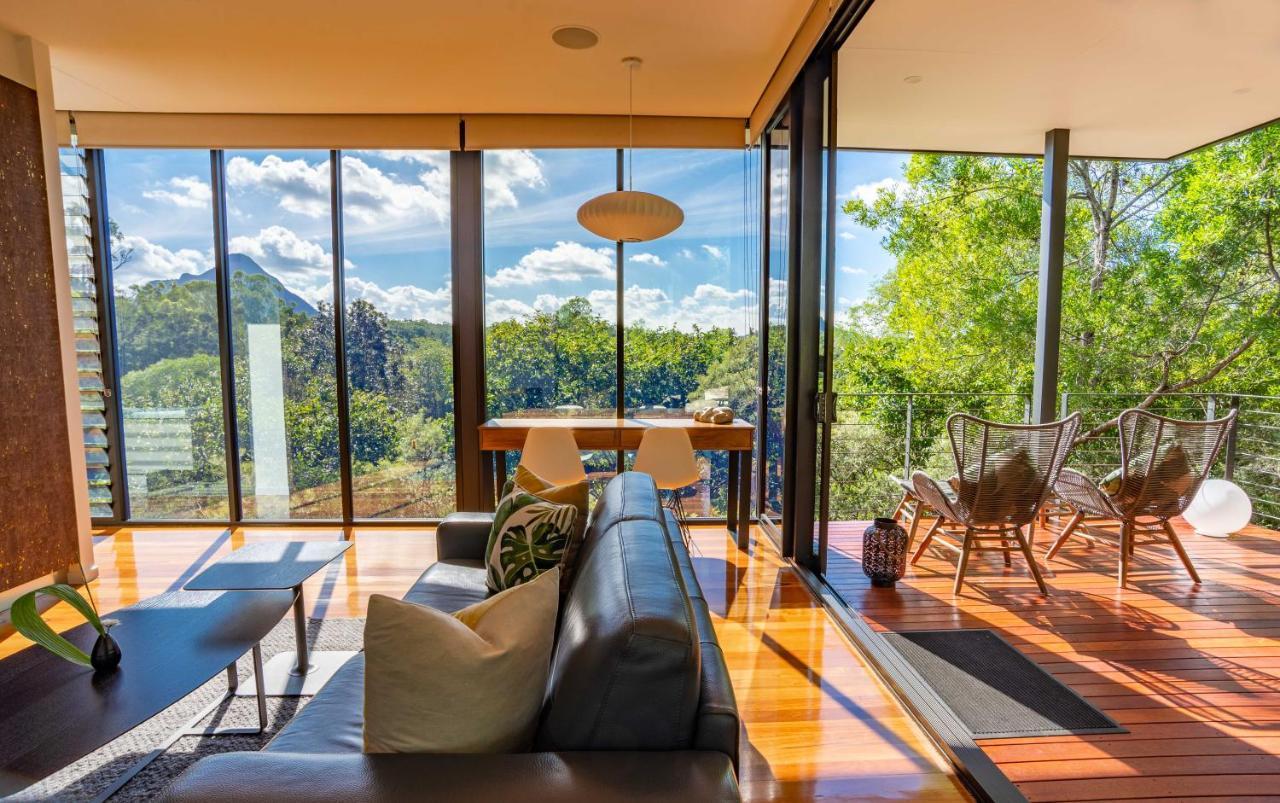 Verre sur Serre Glass House Mountains Extérieur photo