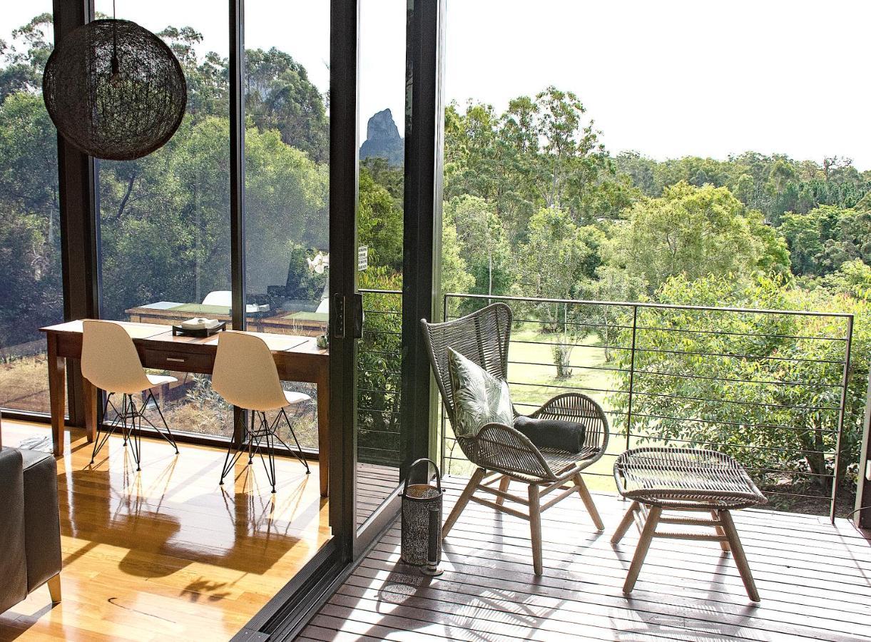Verre sur Serre Glass House Mountains Extérieur photo