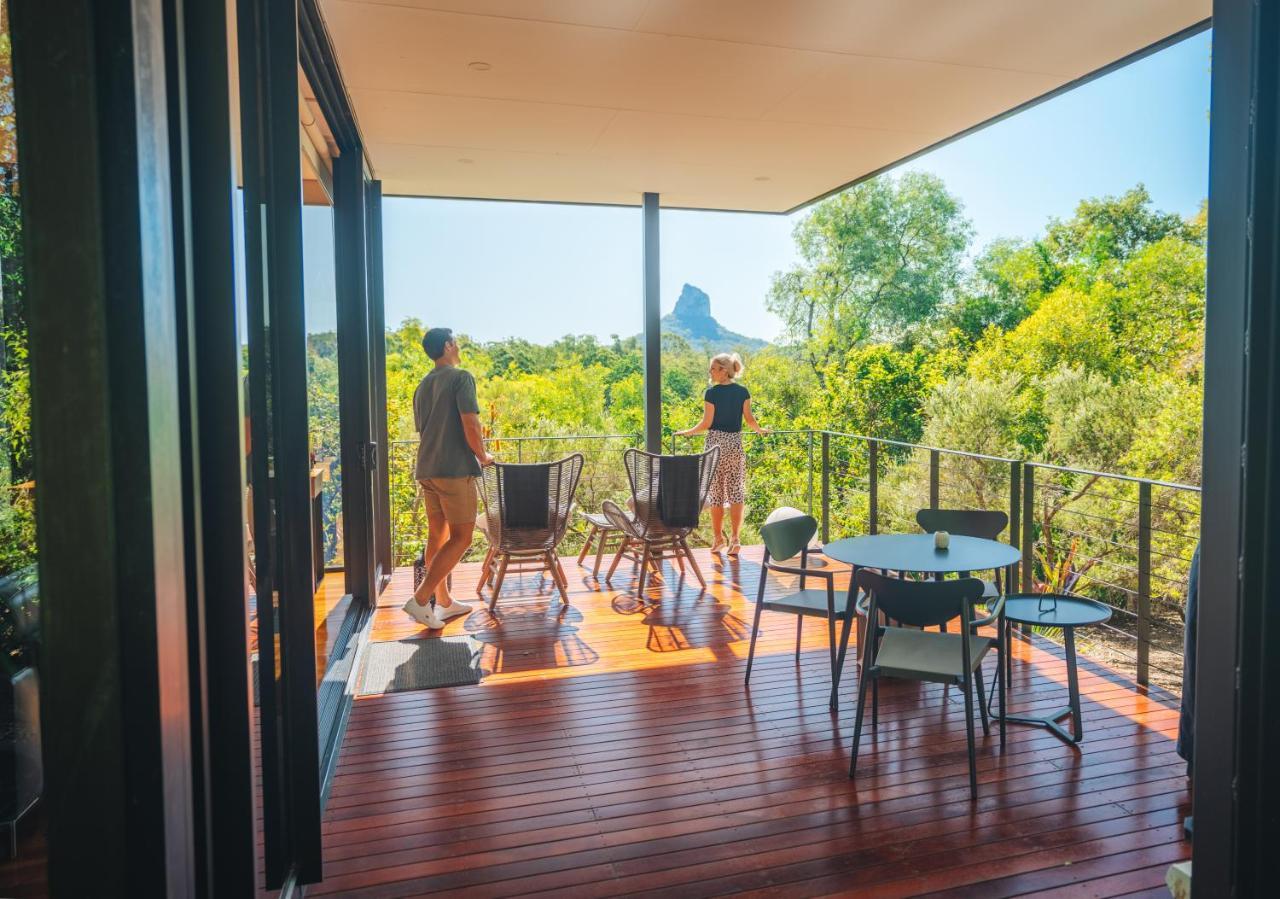 Verre sur Serre Glass House Mountains Extérieur photo