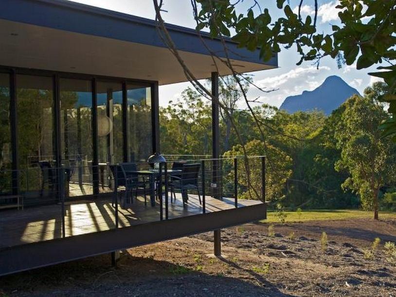 Verre sur Serre Glass House Mountains Extérieur photo